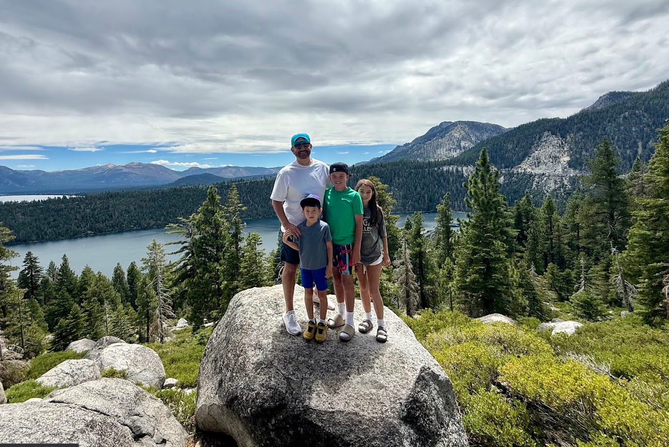 Adventuring with my kids in Lake Tahoe